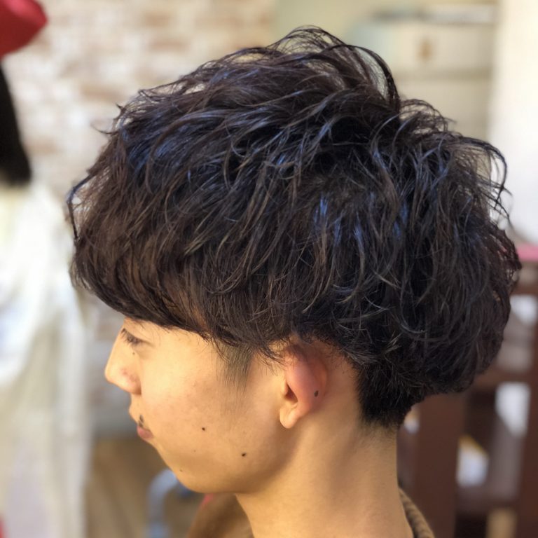 マッシュヘアの無造作パーマ！それっておばちゃんパーマみたいにならない？ frei（フライ）｜大阪 梅田の美容室