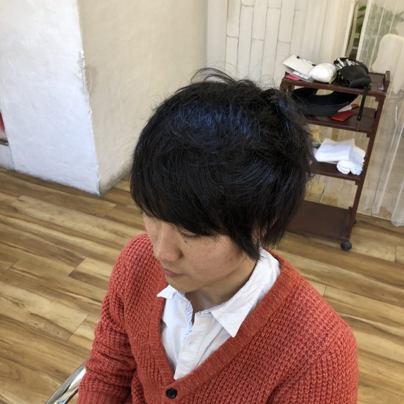 髪が細い、ボリュームが出ない！そんな方でもウルフヘアのメンズパーマでかっこよく！ frei（フライ）｜大阪 梅田の美容室