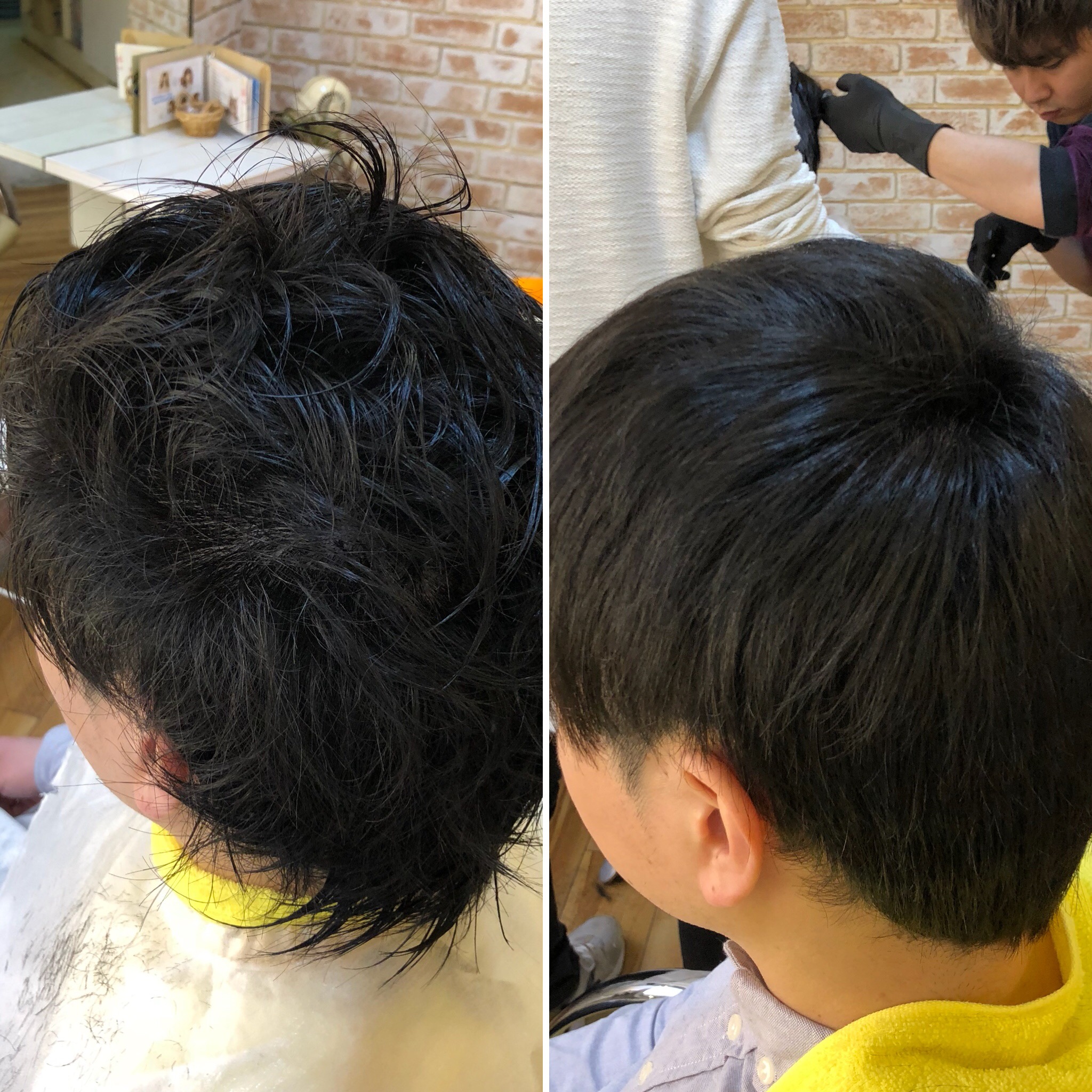 縮毛矯正した髪にパーマもしたい それがしたいなら縮毛矯正の時の技術が大切 Frei フライ 大阪 梅田の美容室